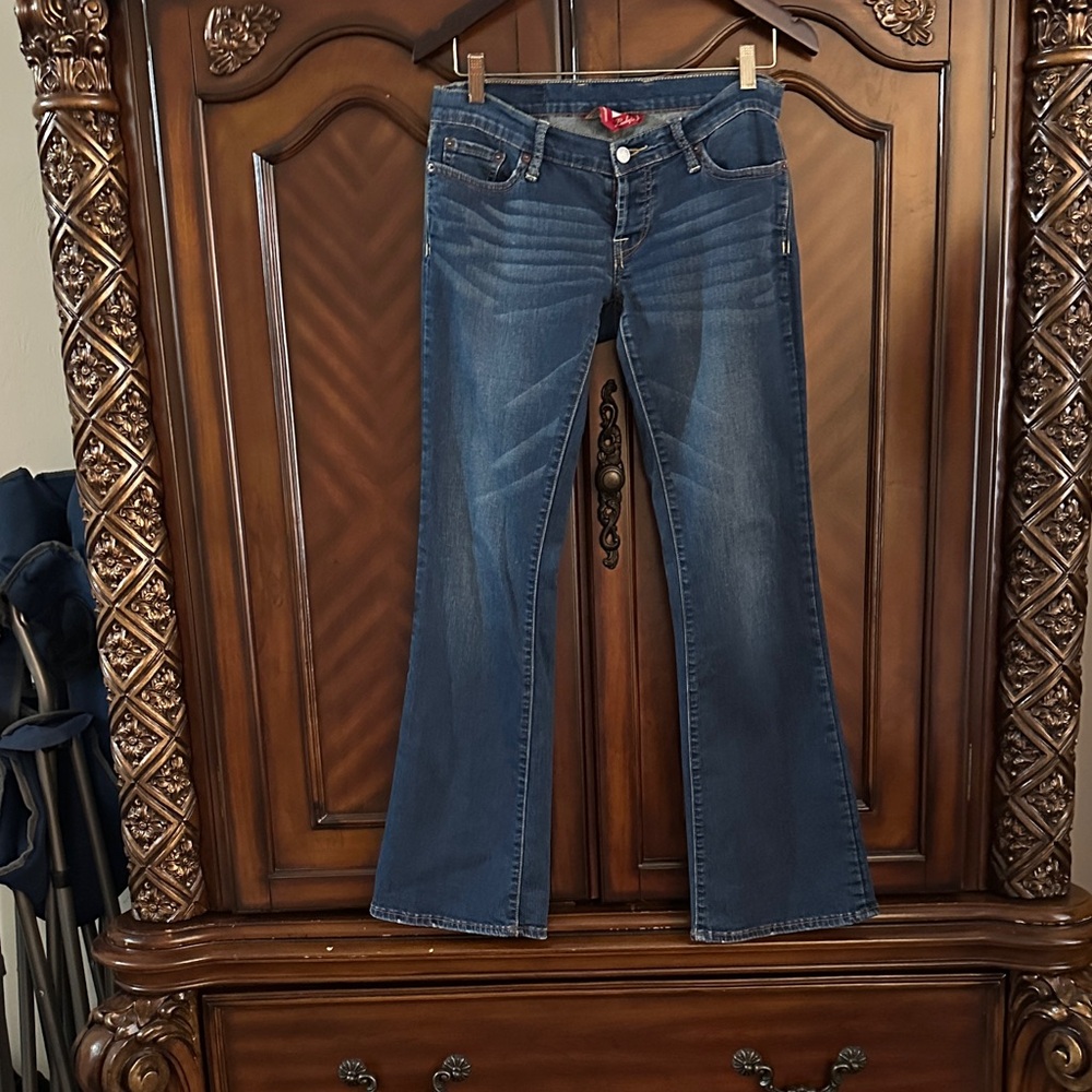 Lucky Brand Button Fly Blue Women's Jeans